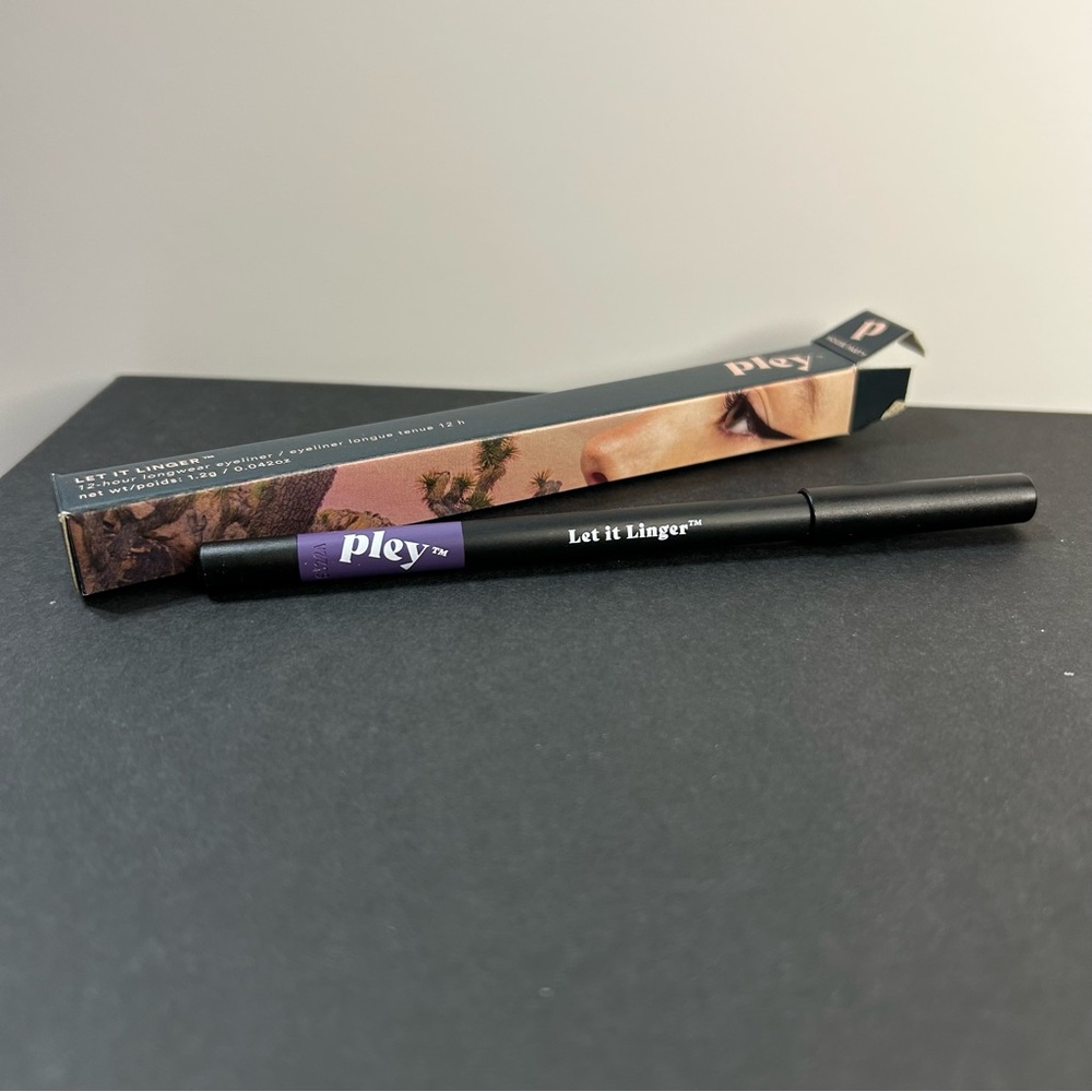 Pley Let it Linger 12 hr long wear eyeliner in ‘House party’ shade